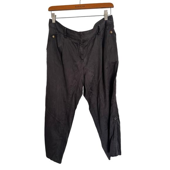 DAUGHTERS OF LIBERATION Brown Cropped/Capri Pants in Size 10 - Picture 2 of 9